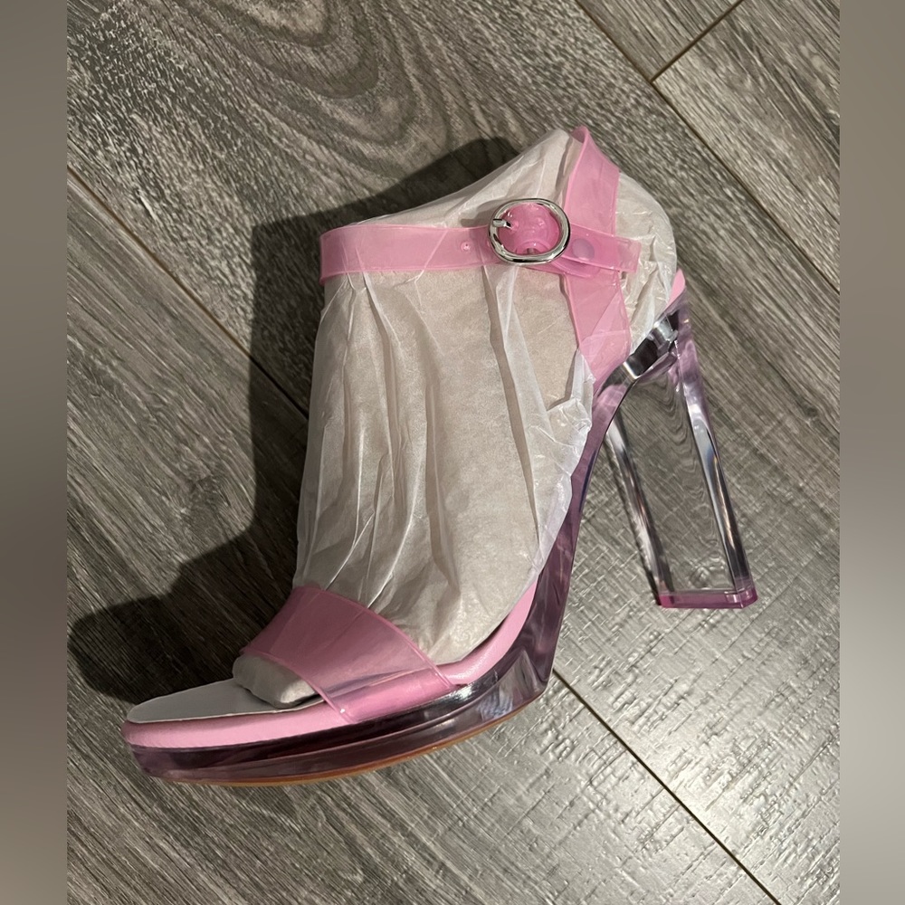 GB Open Vinyl Heels